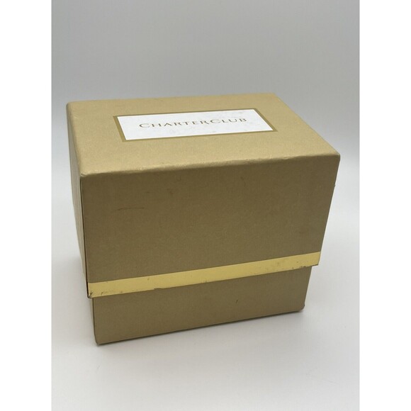 Charter Club Silver Tone Crystal Hinge Bangle Bracelet New - Picture 9 of 10